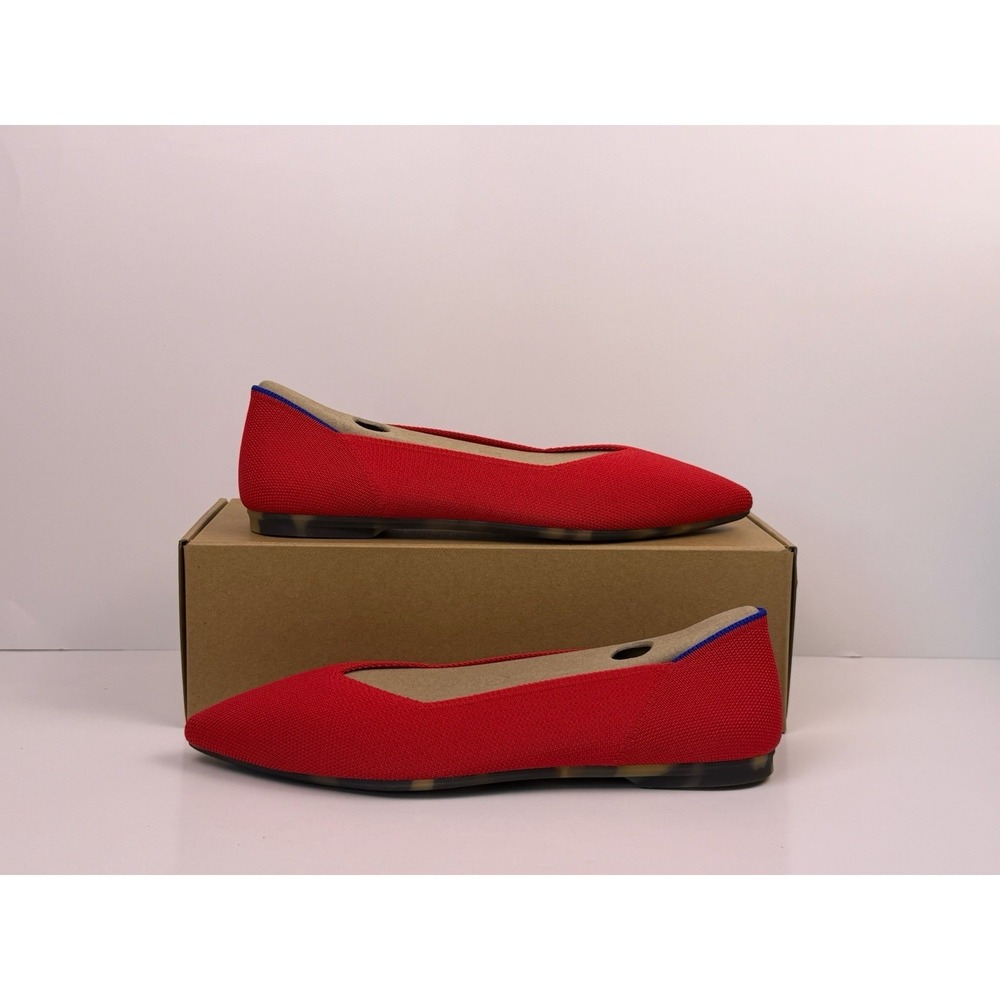 Rothy's The Point II Women's Size 8 Lollipop Red 152-040‎